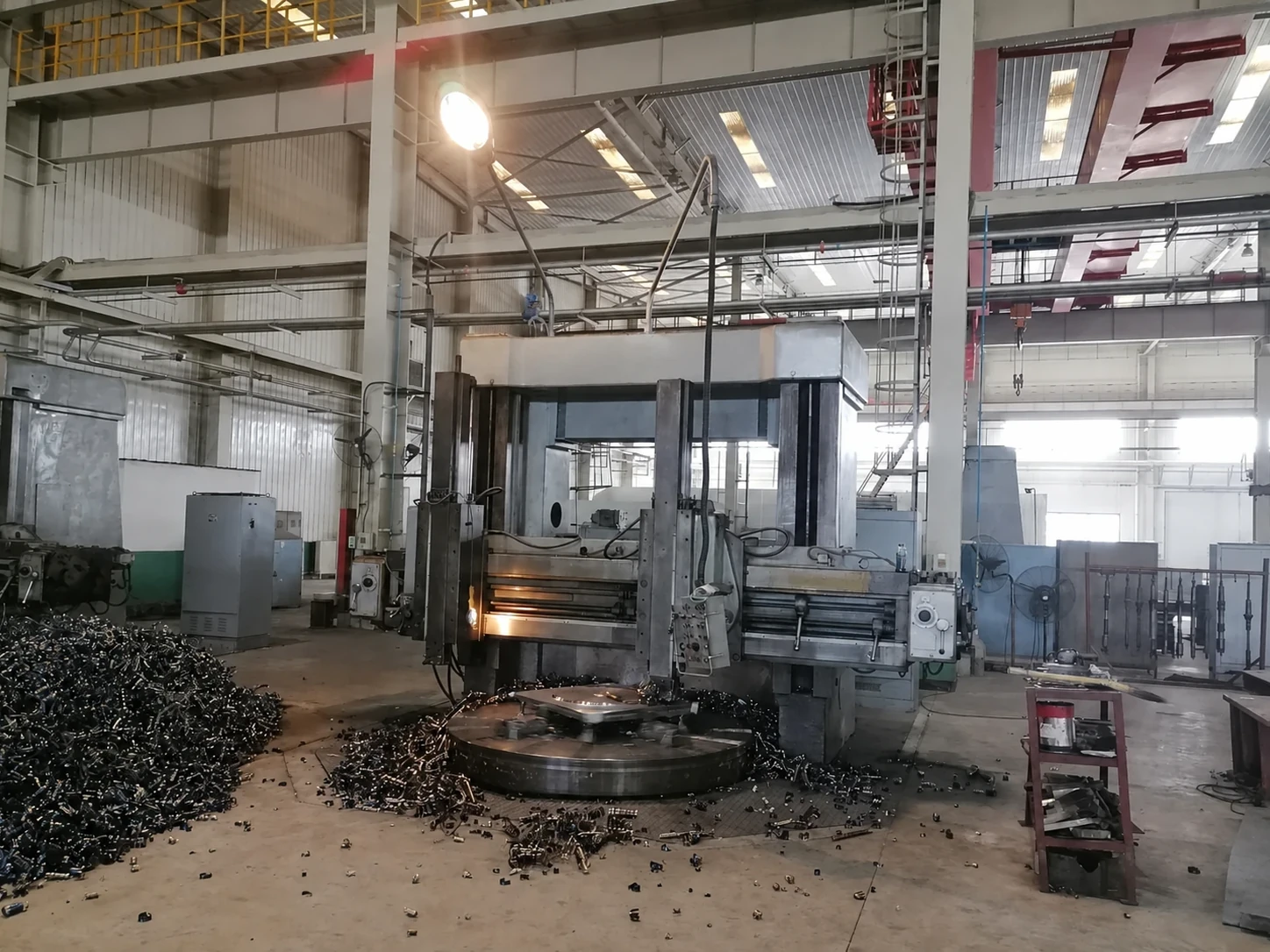 Electric furnace transformer prepared for factory acceptance testing