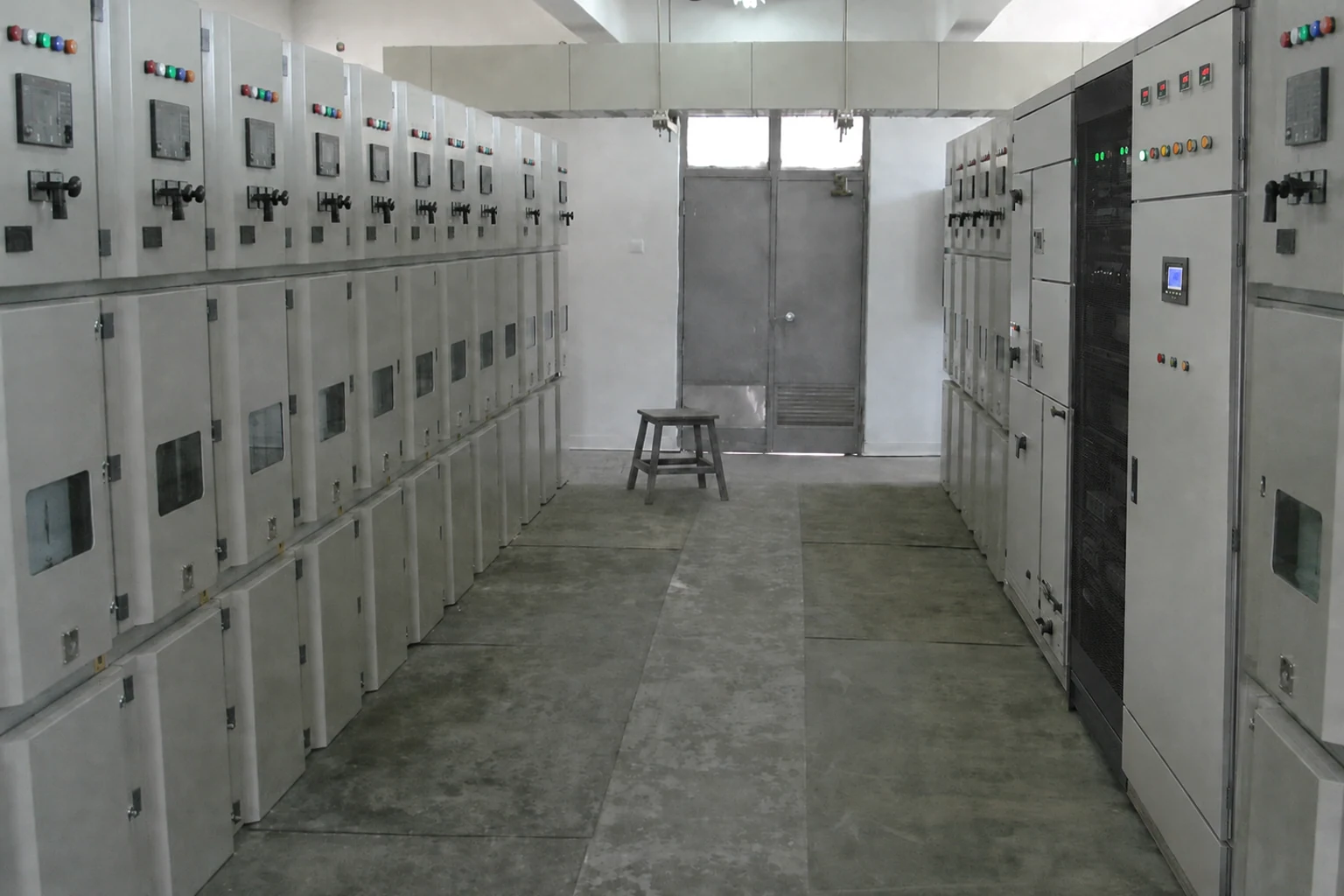 Transformer control panel equipment reference