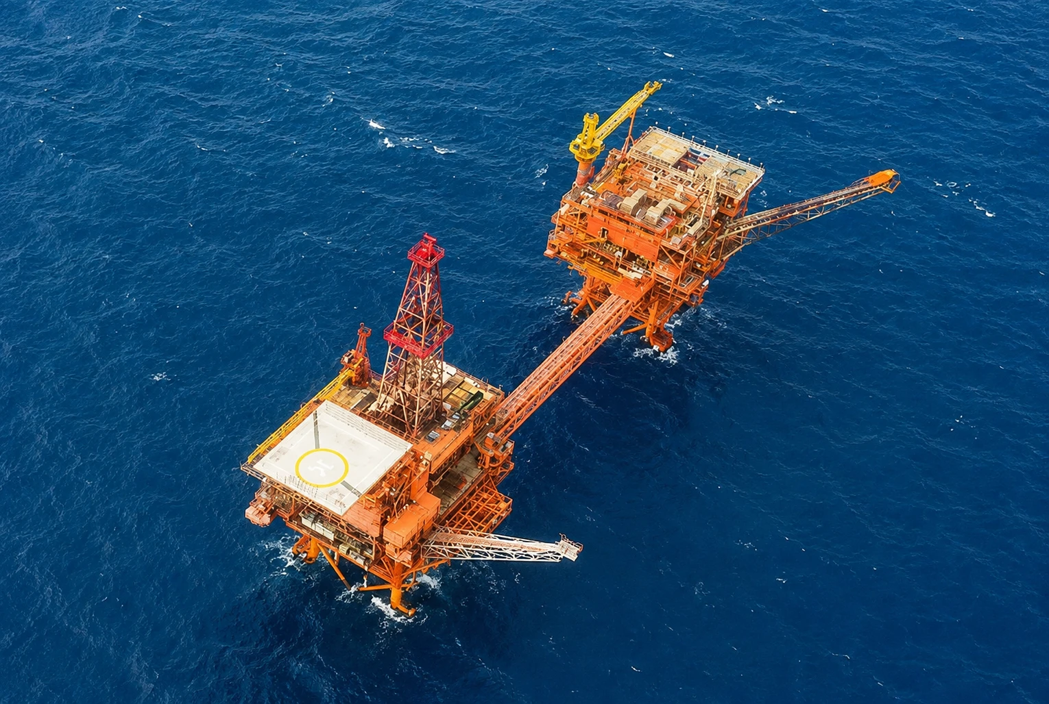 Offshore platform application setting — edited illustration