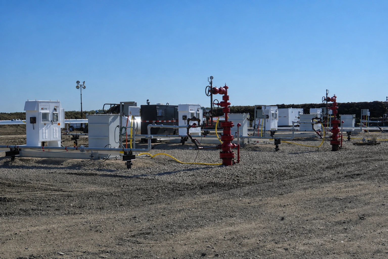 Onshore multiple-ESP well pad — edited application reference