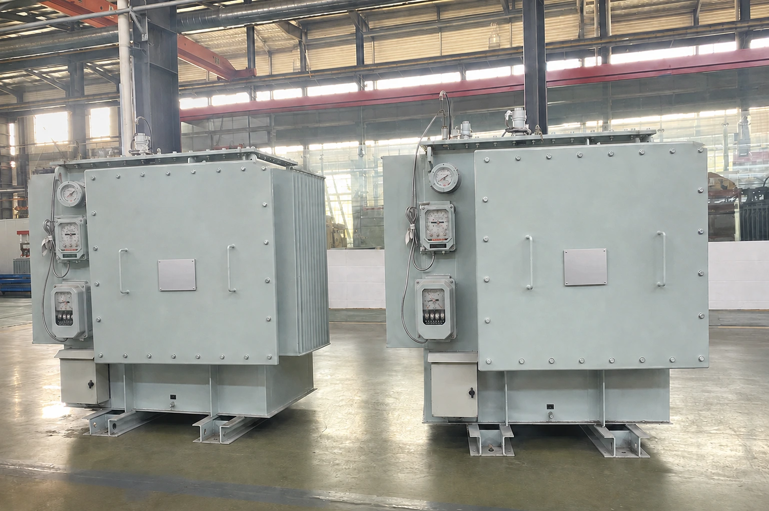 ZPS-M wide-frequency transformers in a workshop — edited product illustration